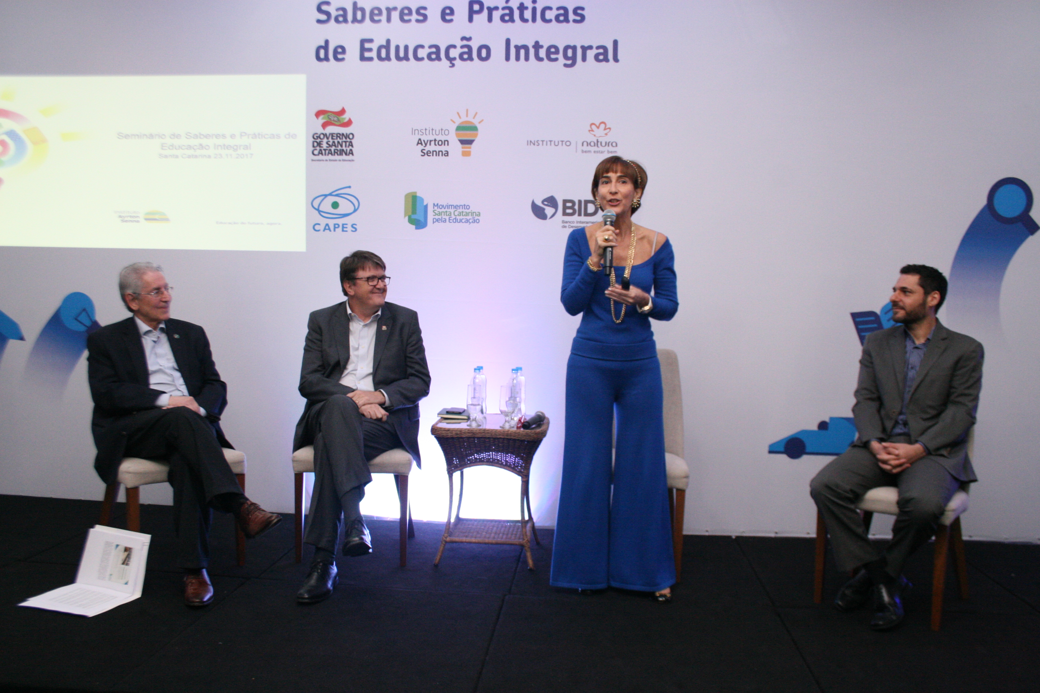 Viviane Senna afirmou que SC dá exemplo ao País ao