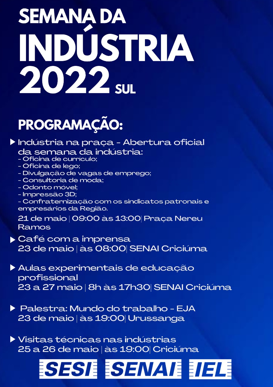 Semana da Indústria - Sul - 2022
