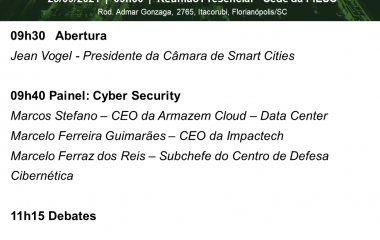 Reunião Presencial Conjunta da Câmara de Smart Cities e COMDEFESA 