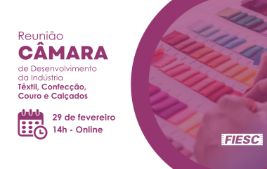 Reunião da Câmara de Desenvolvimento da Indústria Têxtil, Confecção, Couro e Calçados
