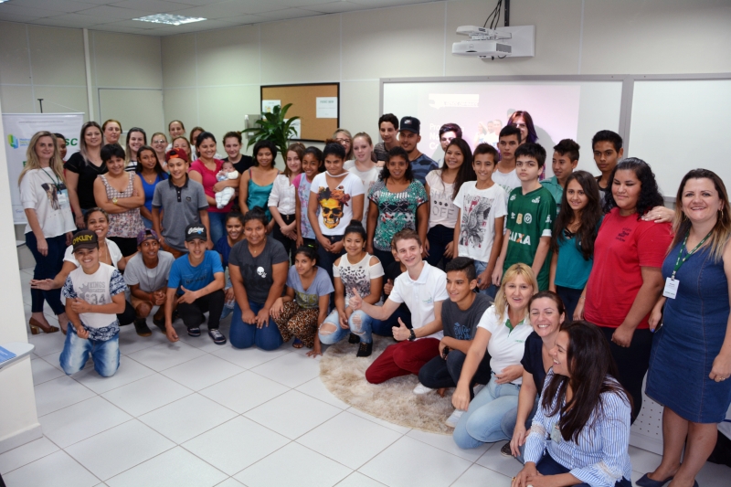 Adolescentes participarão de cursos de preparação ao mercado de trabalho. Foto: Lisiane Kerbes/MB Comunicação