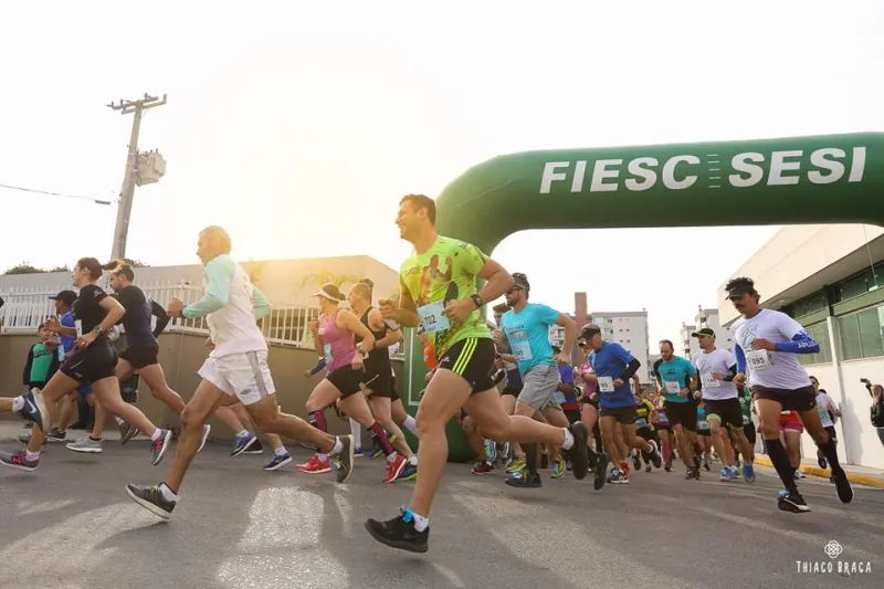 Foram disputadas as categorias industriário e comunidade (Foto: Thiago Braga)