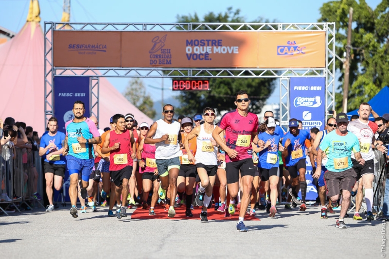 Neste domingo (2), Brusque recebe etapa da Corrida do Bem