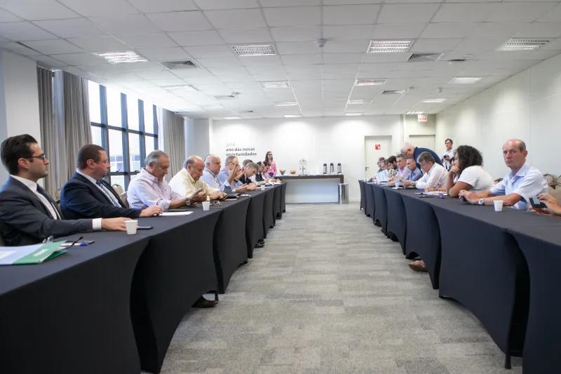 No primeiro encontro de negociações, as duas partes apresentaram suas expectativas em relação ao desempenho da economia para 2019. Foto: Filipe Scotti