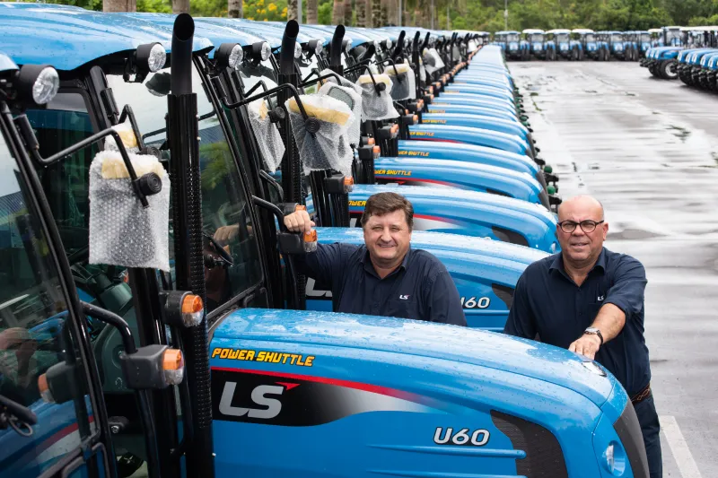 Kilpp e Pereira: meta de crescimento de 20% este ano. (Foto: Cleber Gomes)