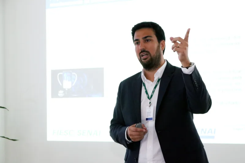 Paulo Violada (Instituto SENAI de Inovação em Sistemas Embarcados). Foto: Ivonei Fazzioni