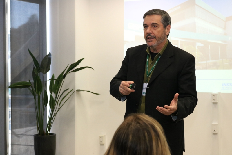 Luis Gonzaga (Institutos SENAI de Inovação em Sistemas de Manufatura e de Processamento a Laser). Foto: Ivonei Fazzioni