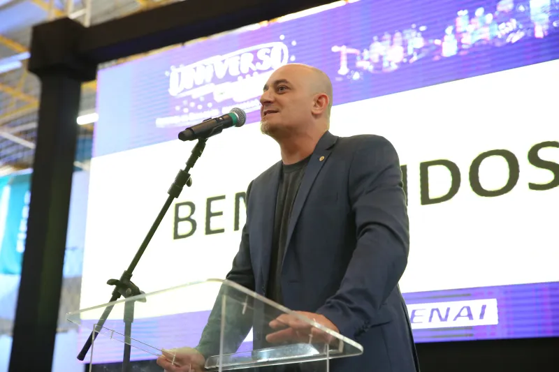 Cristiano Trein, da Agência Espacial Brasileira. Foto: Roby Gartz