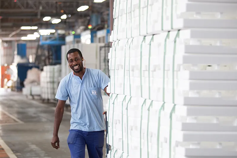 40 mil toneladas: Quantidade de EPS reciclado pela Termotécnica.