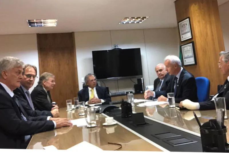 Audiência com o ministro Paulo Guedes 
