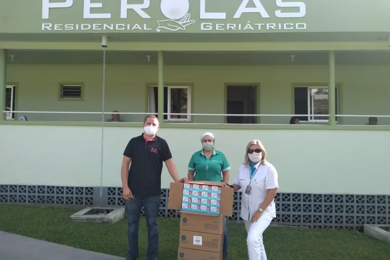 Residencial Pérolas recebeu 490 sabonetes