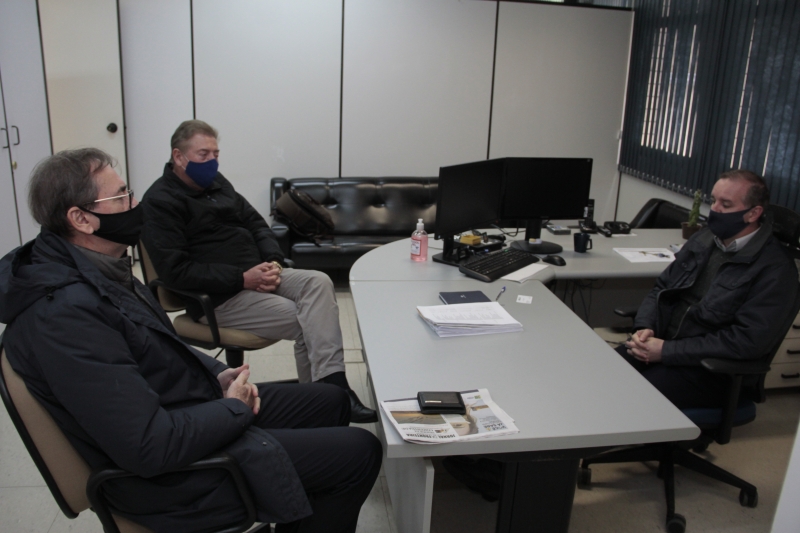 Visita à Aduana Integrada de Dionísio Cerqueira. Foto: Ivan Ansolin