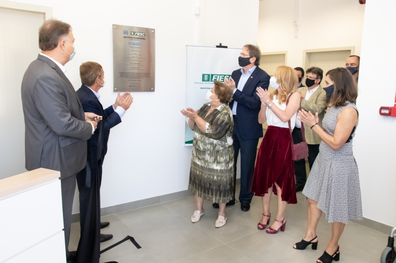 Entrega do Instituto ocorreu nesta quarta (28), em Jaraguá do Sul. Foto: João Franco