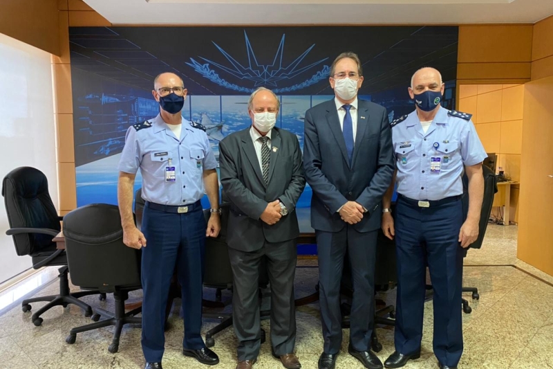 Reunião no Comando da Aeronáutica, em Brasília