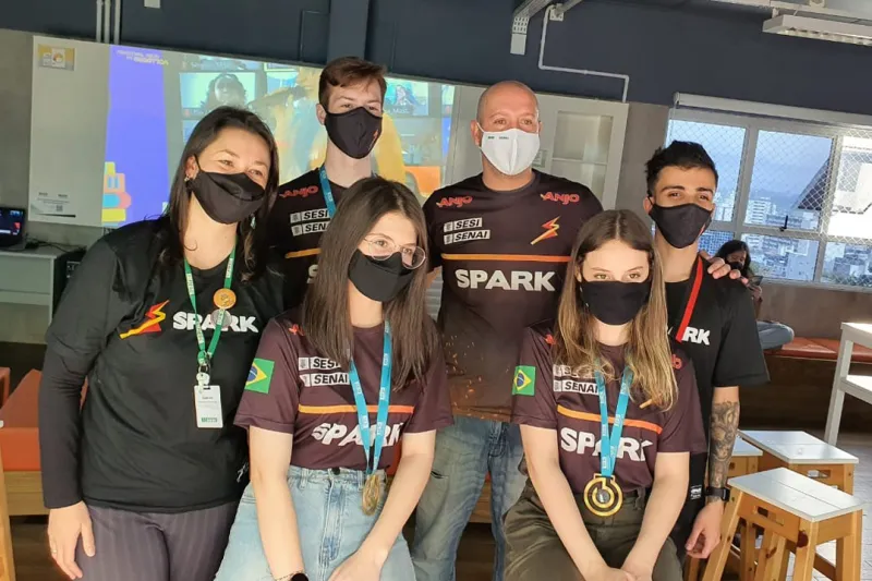 Equipe Spark foi a grande ganhadora da competição com vaga garantida para o mundial