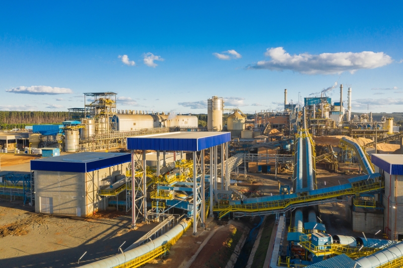 Fábrica de papel da Westrock em Três Barras (foto: divulgação)