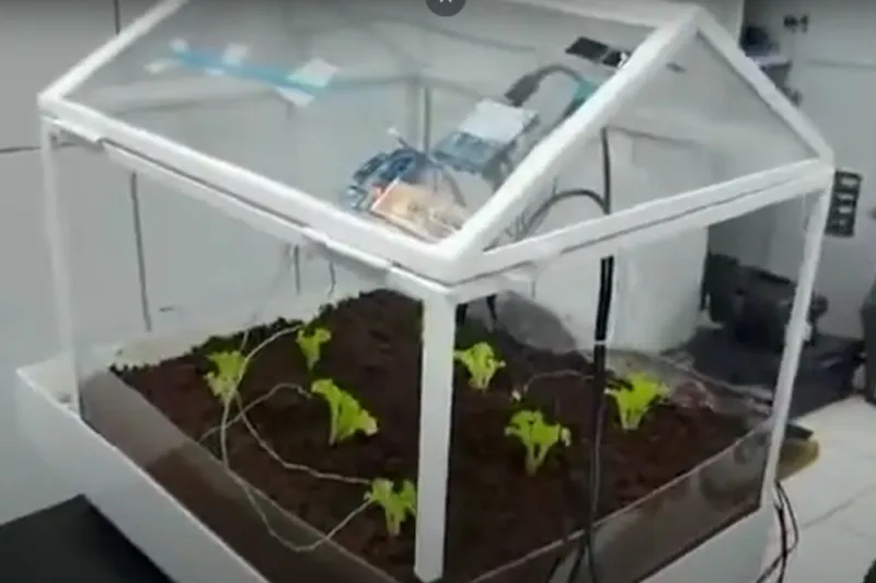 Projeto projeto Horta 4.0, de Chapecó, vencedor na categoria curso superior (foto: Divulgação)