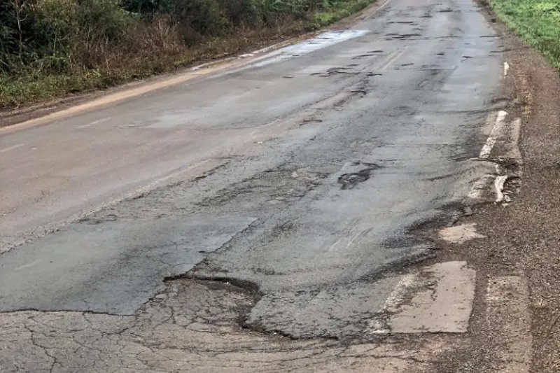 SC-480 entre Xanxerê e Bom Jesus (foto: Ricardo Saporiti) 