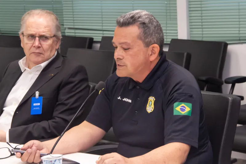 Inspetor da PRF-SC, Jeferson John de Souza Lima (foto: Ivonei Fazzioni)