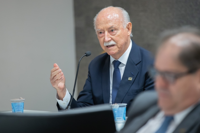 Philippi em reunião na FIESC (foto: Filipe Scotti)