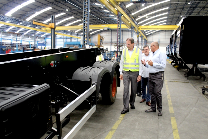 Visita à Librelato, em Içara (foto: Jéssica Pereira)