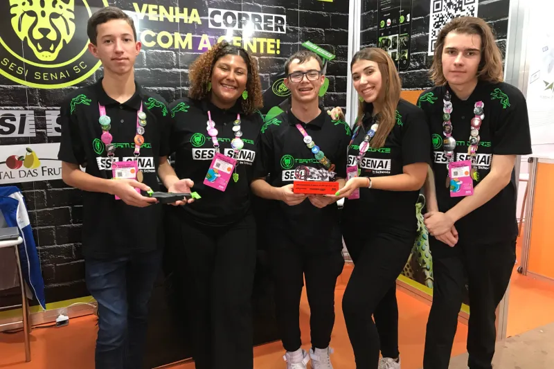 Curie Team participa pela segunda vez do nacional de robótica