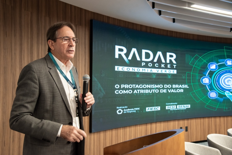 Aguiar: "Baixo carbono, eficiência no uso de recursos naturais e inclusão social são temas recorrentes na Federação". Foto: Elis Pereira