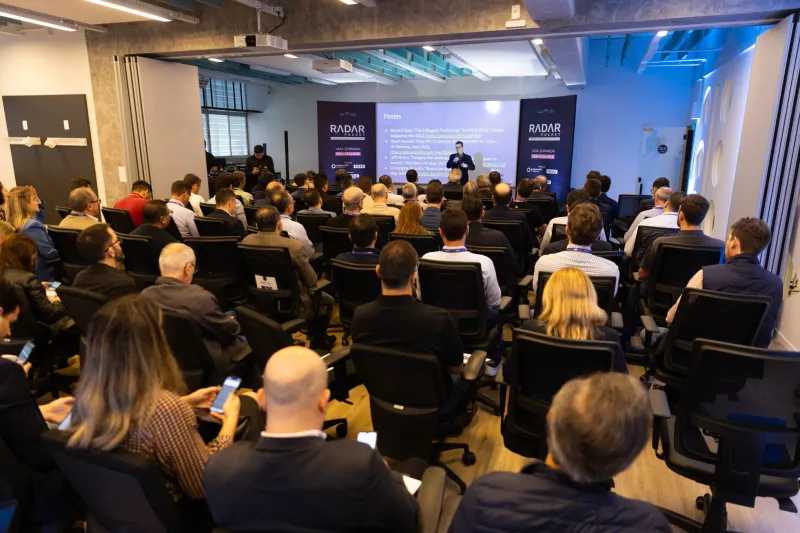 Executivos de indústrias de SC expuseram cases de transformação digital (foto: André Kopsche)