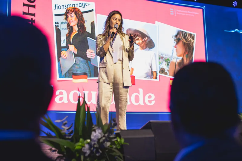 Renate Fuchs, diretora-executiva da Industry X. Foto: José Somensi / FIESC