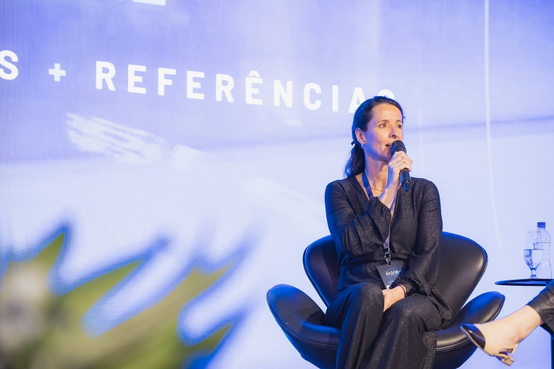 Maitê Lang, fundadora da Nugali Chocolates. Foto: José Somensi / FIESC