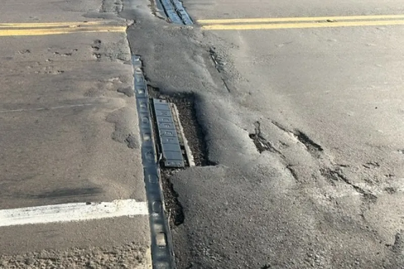 BR-153, no km 119, ponte sobre o Rio Uruguai (foto: Ricardo Saporiti)