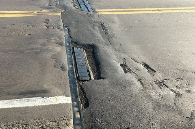 BR-153, no km 119, ponte sobre o Rio Uruguai (foto: Ricardo Saporiti)