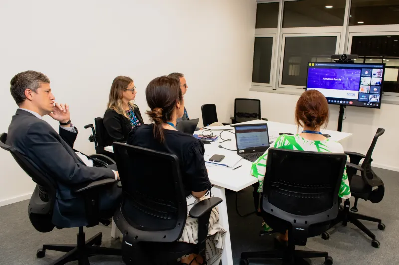 Reunião híbrida ocorreu nesta quarta-feira, dia 22. Foto: Dâmi Radin