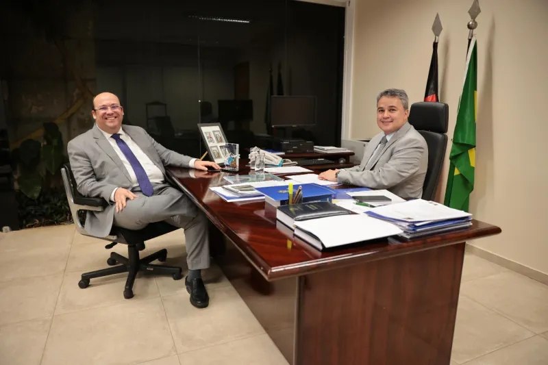 Reunião com o senador Efraim Filho