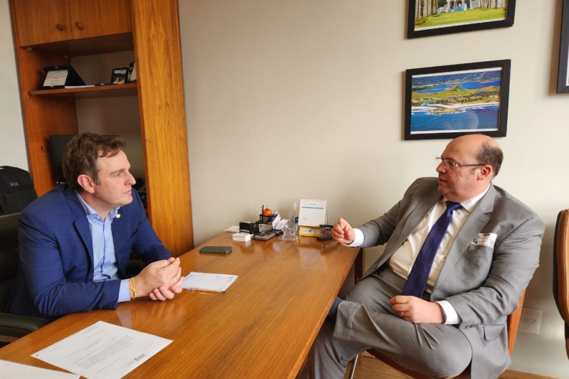 Reunião com o secretário Ricardo Guidi