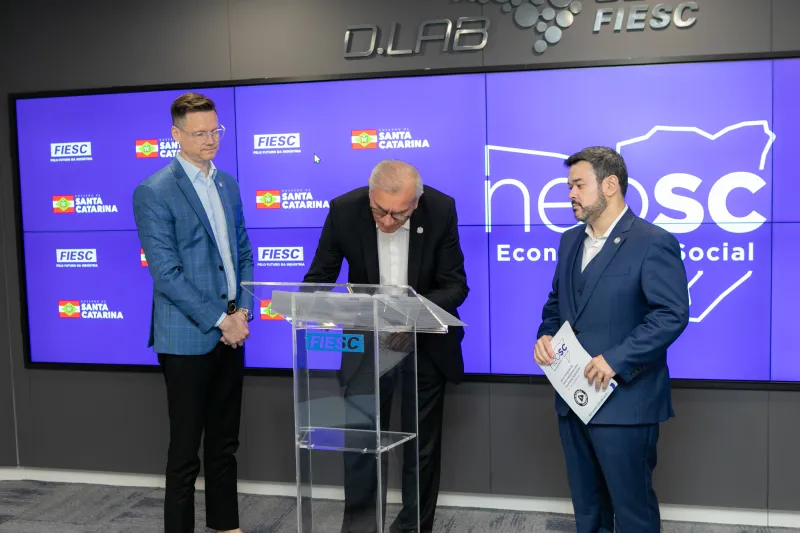 Cerimônia foi realizada na FIESC, em Florianópolis (foto: Filipe Scotti)