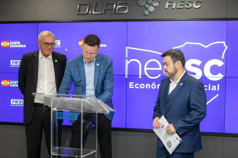Cerimônia foi realizada na FIESC, em Florianópolis (foto: Filipe Scotti)