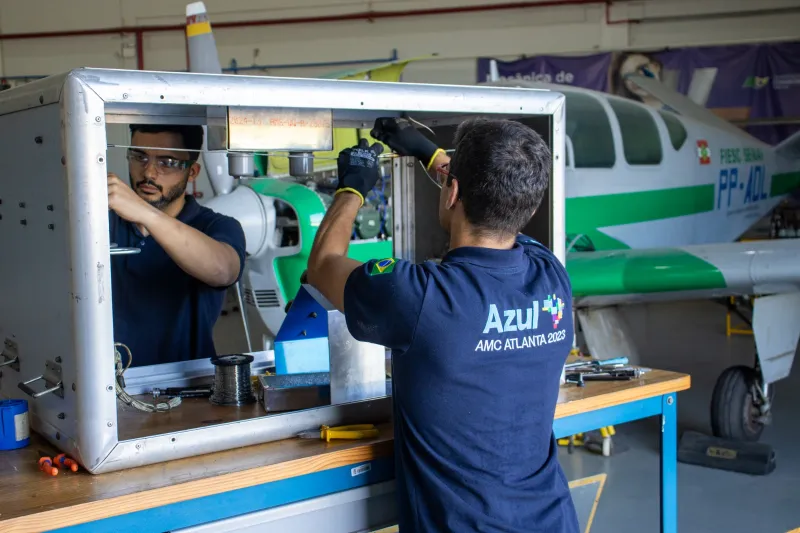 Simulações abordam as 27 tarefas que envolvem a competição. Foto: Carlos Henrique Silva