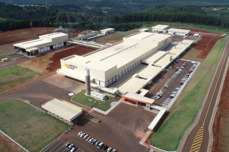 Com R$ 587 milhões em investimento, Aurora inaugura nova unidade fabril