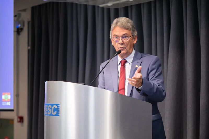 Tarcísio Rosa destacou que atendimento a grandes indústrias também beneficiará as comunidades (foto Filipe Scotti)