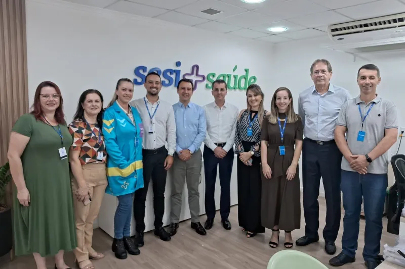 SESI Clínica, em Tubarão (foto: Agência Novo Texto)