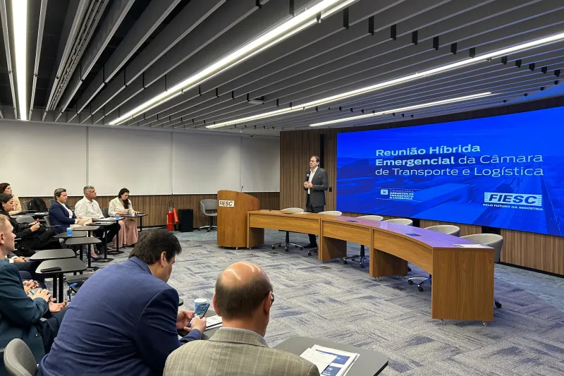 Presidente da FIESC destaca que aumento de contingente é demanda antiga da entidade. (Foto: Dami Radin)