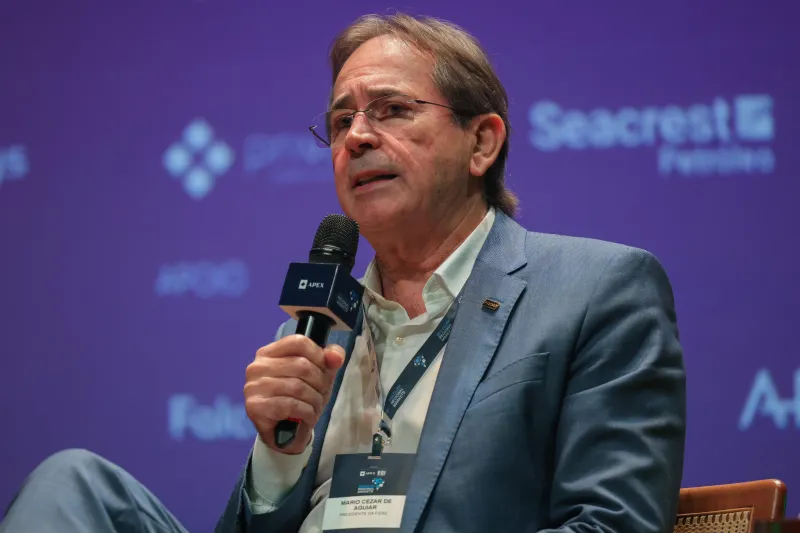 Presidente da FIESC no evento Brazilian Regional Markets em São Paulo nesta quarta-feira (24). (foto: Roberto Zacarias / SECOM-SC) 