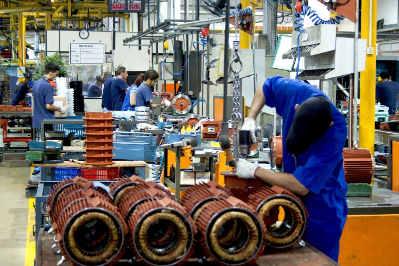 Produção industrial de SC avança 6,5% no ano até abril