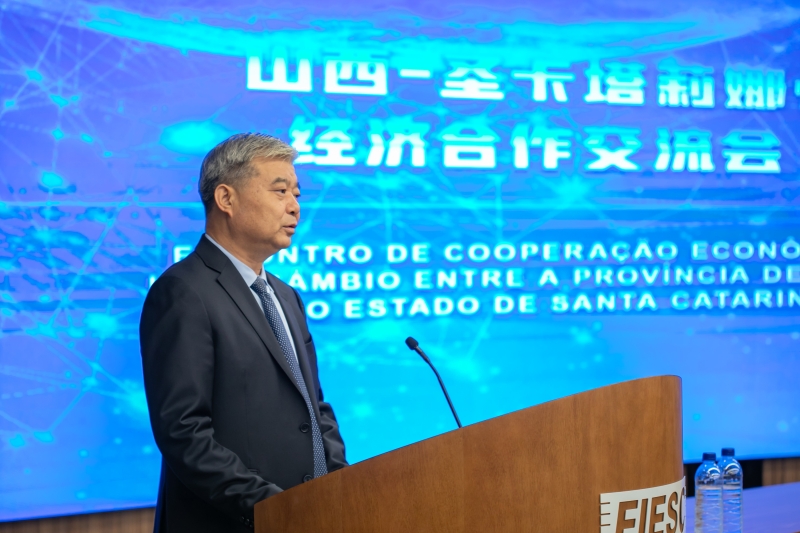 Vice-diretor do Congresso Popular de Shanxi, Luo Qingyu   (foto: Filipe Scotti)