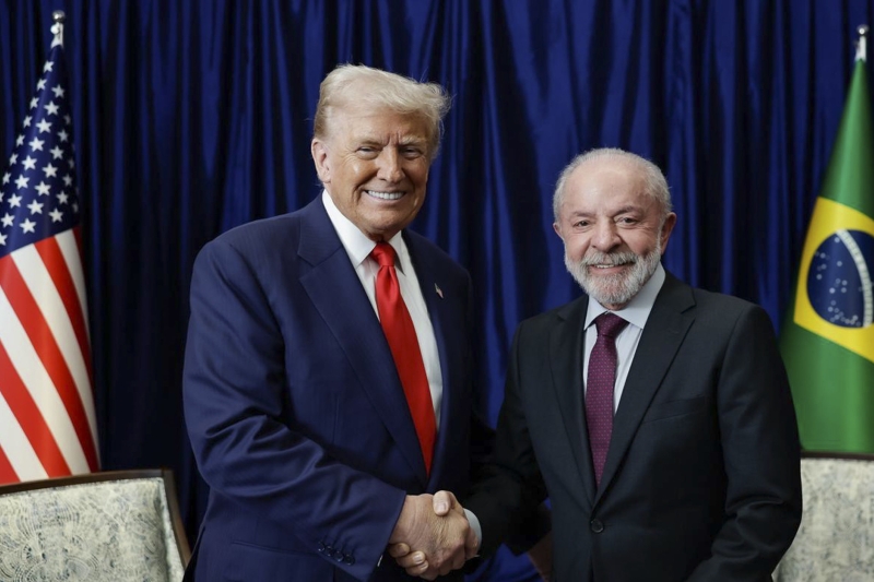 Segundo encontro entre Trump e Lula anima indústria, que acredita em progresso nas tratativas sobre tarifas. (Foto: Ricardo Stuckert/Presidência da República)