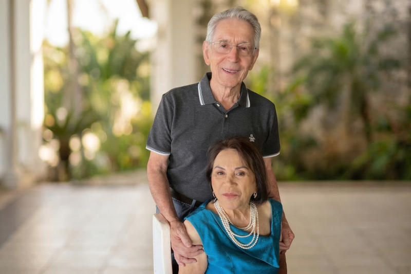 Sílvia e Glauco Côrte (foto: arquivo de família)