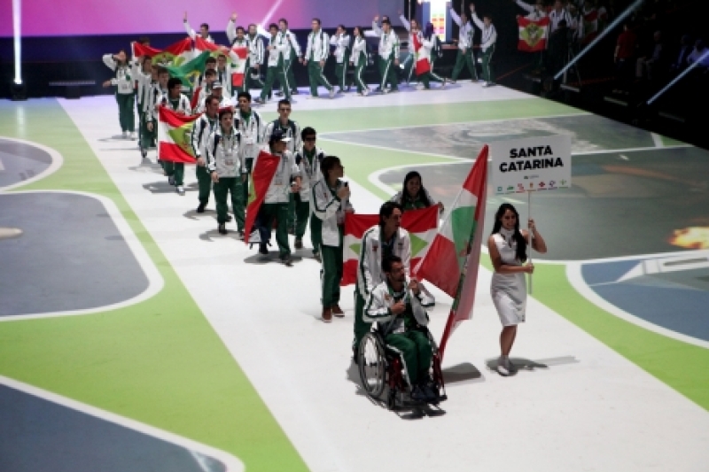 Santa Catarina é a quinta maior delegação do País na Olimpíada do Conhecimento (Foto: Sergio Amaral)
